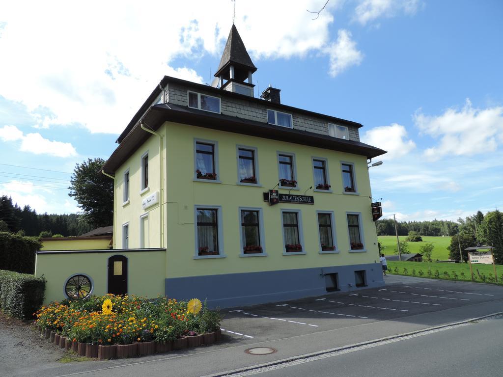 Pension Zur Alten Schule Bärenstein Kültér fotó