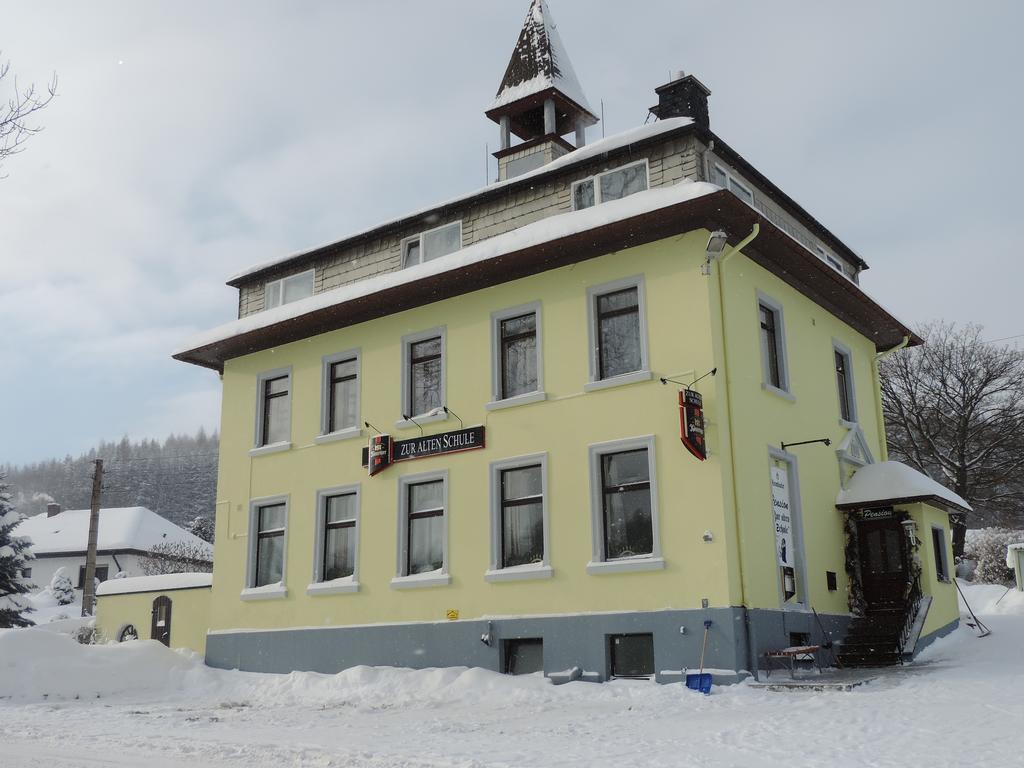 Pension Zur Alten Schule Bärenstein Kültér fotó